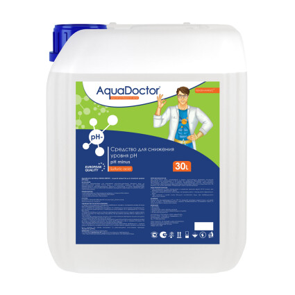 Средство жидкое для снижения pH AquaDoctor pH Minus 20 л.